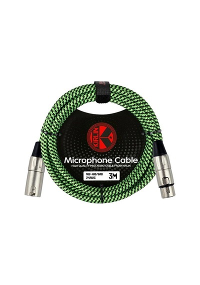Kırlın Mw-480 3 Metre Mikrofon Kablosu Grb Hs 24awg