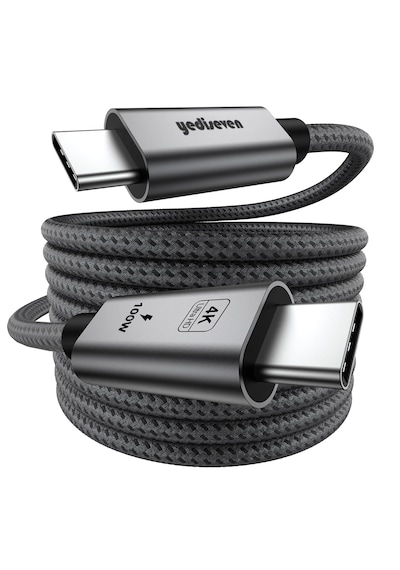Type C To Usb 3.2 Gen2 Görüntü Aktarma Kablosu 4K Hızlı Şarj 1M