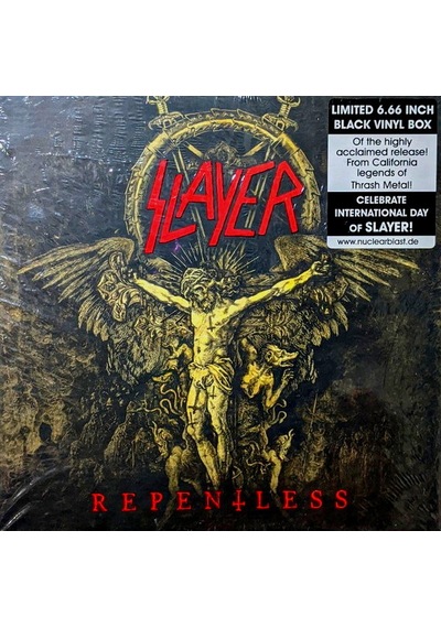 Slayer - Repentless , 6xvinyl Box Set , 6½" , 45 Rpm , 6,66" Thr