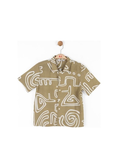Nk Kids Erkek Çocuk Turtle Gömlek 48365 Yeşil