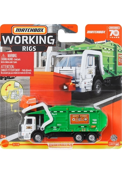 Matchbox İş Araçları Garbage King XL N3242-HLM90