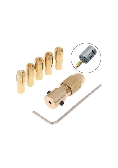 Motor Için Küçük 3 Çene Pesnli Mandren 3.2mm Motor Girişli Okul Proje Ödev Uygulama Hobi