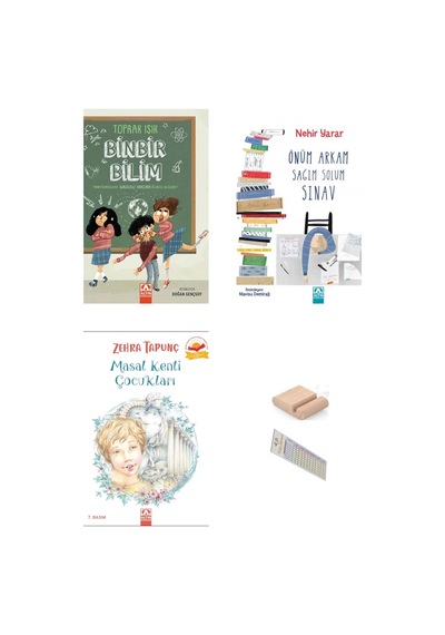 6. Ve 7. Sınıf Hikaye Masal Kenti - Önüm Arkam Sınav - Binbir Bilim 3lü Set