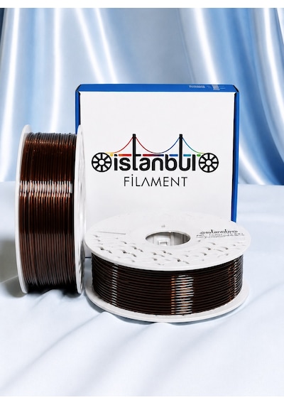 3d Baskı Petg+ Kahverengi Filament 1 Kg Mühendislik Filament Ø 1,75mm 0,05 Mm 1.75mm
