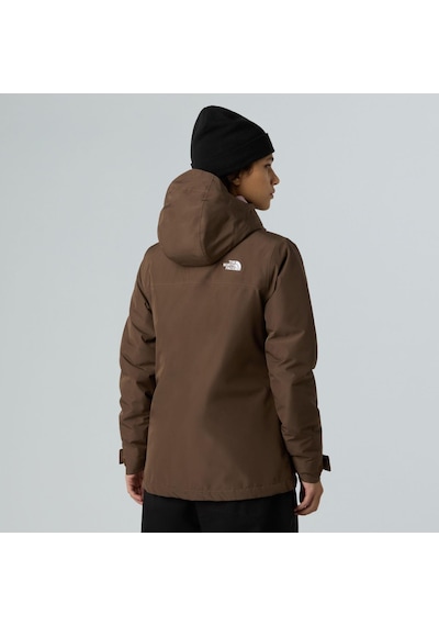 The North Face W Carto Mono Trıclımate Hooded Jacket Kadın Ceket Nf0a8d3d1oı1 Kahverengi