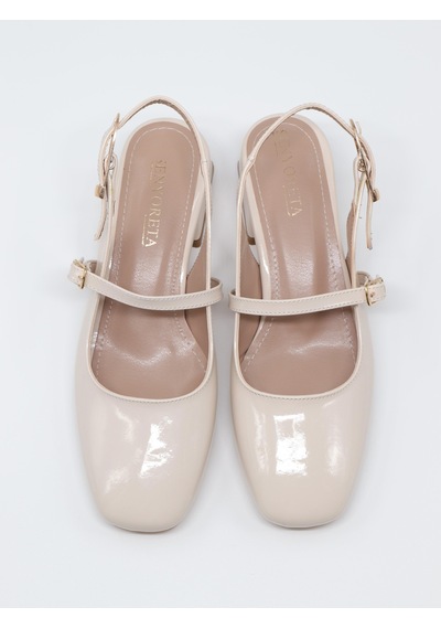 Nesil Shoes Senyo 405 Ten Rugan Tokalı Kadın Sandalet