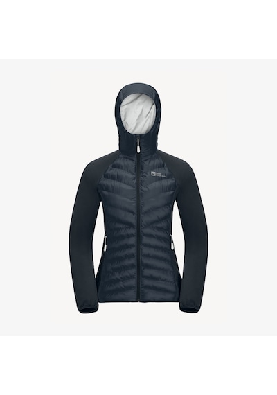 Jack Wolfskin Routeburn Hybird Kadın Siyah Mont 1710863 Siyah