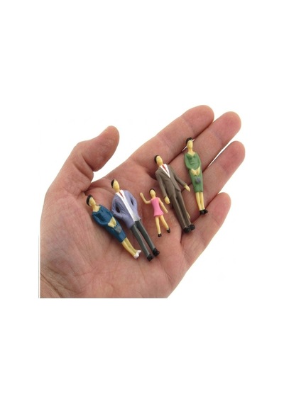 Misyon Maket İnsan Figürü 1/25 5li