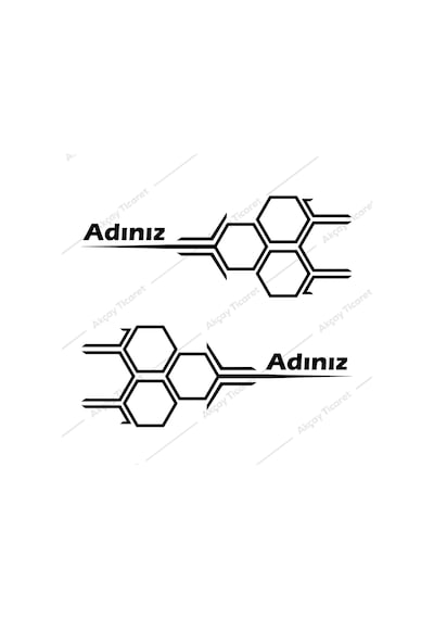 Isme Özel Kapı Altı Sticker Isme Özel Sticker Isim Oto Sticker
