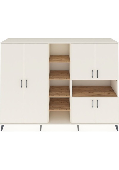 Hyperion Dolap 13 Raflı 6 Kapaklı 220x44x163 Aytaşı-aytaşı/çam Aytası/atlas Çam - Aytası Hyperion Dolap 13 Raflı 6 Kapaklı 220x44x163 Aytaşı-aytaşı/çam Aytası/atlas Çam - Aytası