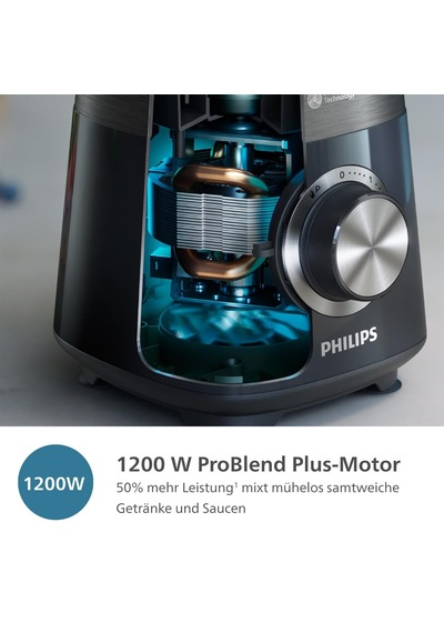 Philips 5000 Serisi Blender, Karıştır Ve Kullan Kabı Dahil - 1200 W. 2l Maksimum Kapasite. Problend Plus Teknolojisi. Bulaşık Makinesinde Yıkanabilir. Otomatik Temizleme. Siyah Hr3041/00 Philips 5000 Serisi Blender, Karıştır Ve Kullan Kabı Dahil - 1200 W. 2l Maksimum Kapasite. Problend Plus Teknolojisi. Bulaşık Makinesinde Yıkanabilir. Otomatik Temizleme. Siyah Hr3041/00