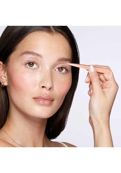 Tweezerman Rose Gold Slant Tweezer Cımbız Altın - Pembe