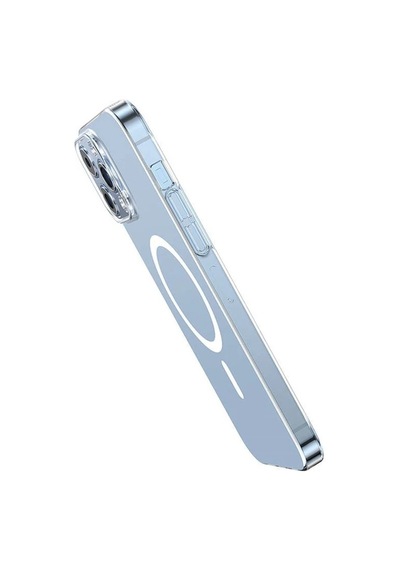 Baseus Crystal Apple iPhone Uyumlu 13 Pro Max 6.7 Magsafe Silikon Kılıf + Temp