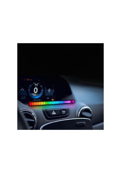 Rgb Sese Duyarlı Taşınabilir Ekolayzer Led Çubuk Belirtilmemiş