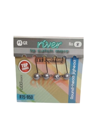 River Top Kafa Jig Head 4p 1,5gr