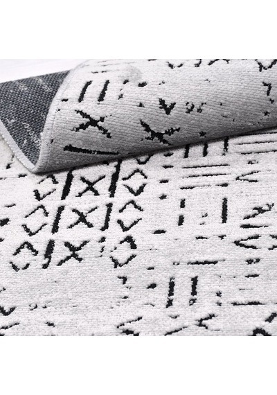 Modern Şönil Kilim Gri