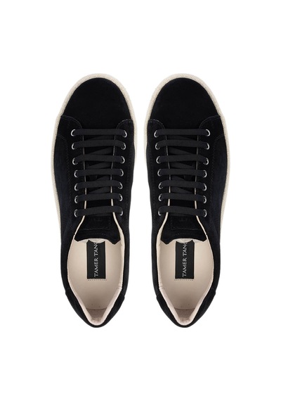 Tamer Tanca Erkek Hakiki Deri Siyah Süet Sneakers & Spor Ayakkabı 1093 0046 Erk Ayk Y25 Sıyah Suet Siyah Tamer Tanca Erkek Hakiki Deri Siyah Süet Sneakers & Spor Ayakkabı 1093 0046 Erk Ayk Y25 Sıyah Suet Siyah