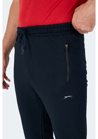 Slazenger Ognen I Erkek Fermuar Cepli Lacivert Eşofman Altı Lacivert