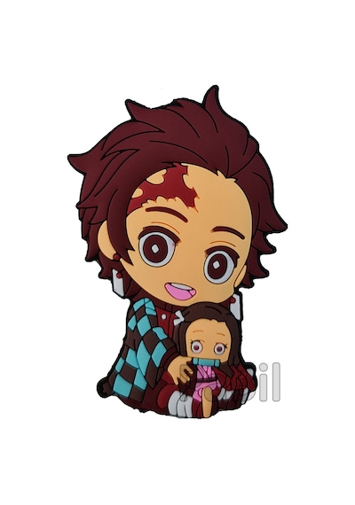 Kimetsu No Yaiba - Demon Slayer Anime Manga Anahtarlık 8 Cm - 2