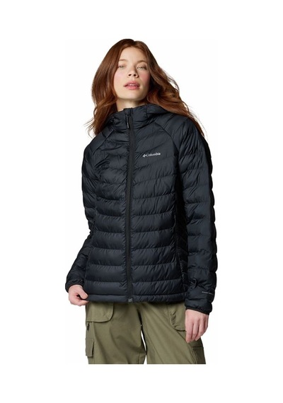 Columbia Powder Lite Iı Hooded Jacket Siyah Kadın Outdoor Mont Wk8123 Siyah