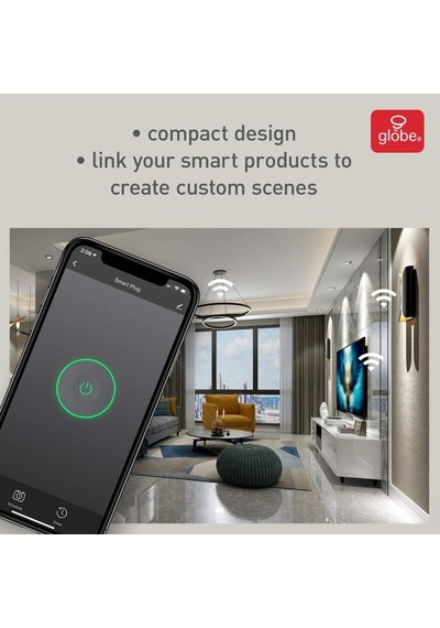 Elektrikli Wi-fi Akıllı Priz, Hub Gerektirmez, Sesle Etkinleştirilir, 4 Topraklanmış Priz, 4'lü Paket, 15a 50207 Diğer