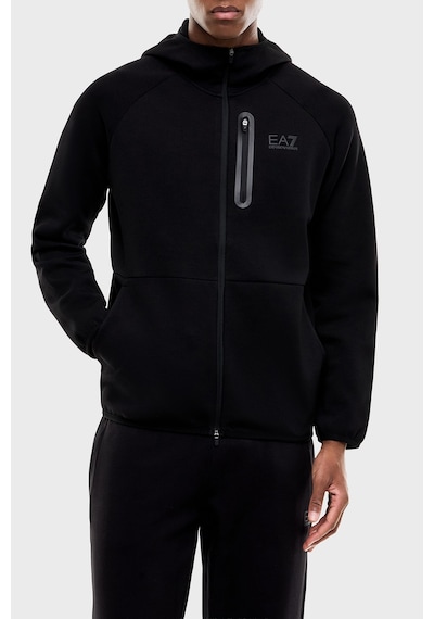 Ea7 Kapüşonlu Regular Fit Dik Yaka Sweat Erkek Sweat 7m002517 Af20845 Uc001 Siyah