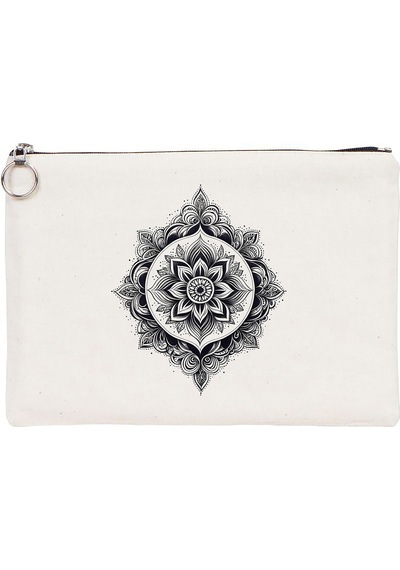 Tattoo Tablet/portföy Çanta - Astarlı 30x21 Cm Beyaz - No.01 Beyaz
