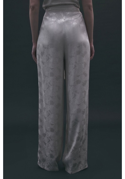 Sateen Camila Pantolon - Bej-137186 Bej