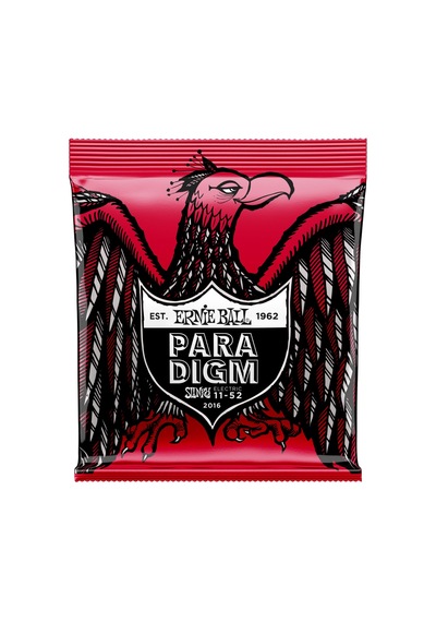 Ernie Ball Burly Slinky Paradigm Elektro Gitar Telleri 11-52 P02016
