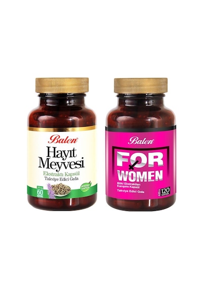 Balen For Woman(Bayan)+ Balen Hayıt Meyvesi Ekstraktı
