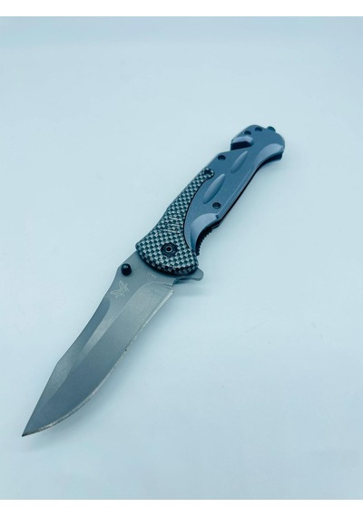 Benchmade Marka Metal Kamp Bıçak 21cm //da31 Gri - Siyah