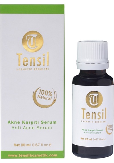 Tensil Akne Karşıtı Serum Bitkisel Sivilce Losyonu 20 ML