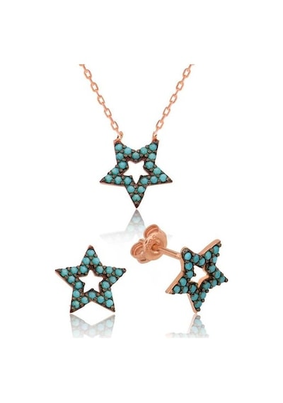 Gümüş Mavi Yıldız Kadın Set (551159782)