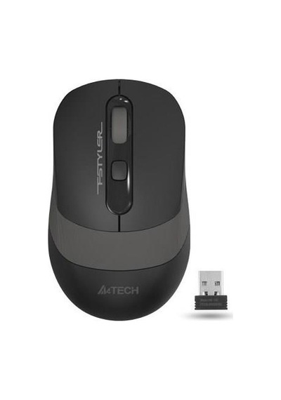 A4 Tech Fg10s Grı Sessiz Kablosuz Optık 2000 Dpı