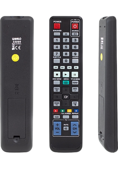 WEKO KD RM-D958 Samsung Uyumlu BLUE-RAY DVD-LCD KUMANDASI