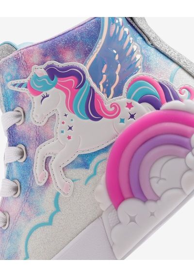 Skechers Twinkle Magic Büyük Kız Çocuk Mor Işıklı Spor Ayakkabı 314325l Lvmt Mor