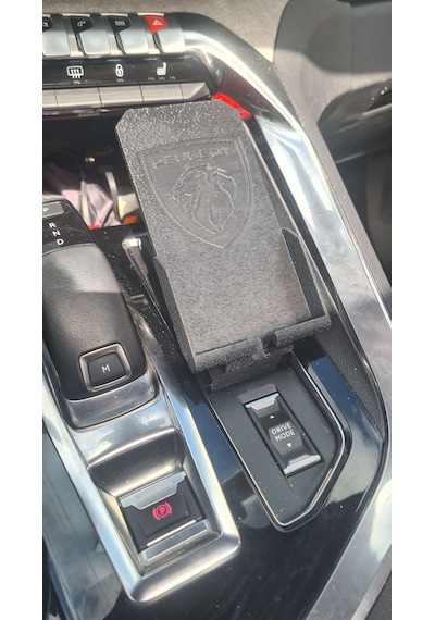 Peugeot 3008 5008 Telefon Tutucu Konsol Araca Özel Tasarım Birebir Uyumlu 1