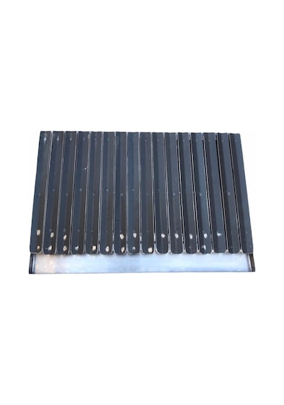 Mangal Izgarası 30X45 Cm Oluklu Barbekü Izgarası