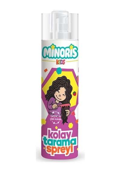 Mey İthalat Kids Organik Kolay Tarama Saç Spreyi 200 Ml