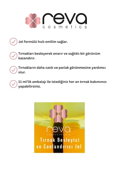 Tırnak Besleyici Ve Canlandırıcı Jel & Nail Nourshing And Refreshing 11 Ml Rv570
