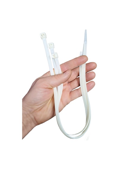 Aletçantam Kablo Bağı Plastik Kelepçe Cırt Amerikan Kelepçesi 100 Adet -7.6x450mm