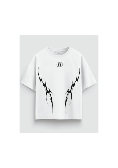 Yolo Street Oversize Siyah Erkek Tişört Tribal Baskı %100 Pamuk Premium Kalın Kumaş Streetwear Beyaz Yolo Street Oversize Siyah Erkek Tişört Tribal Baskı %100 Pamuk Premium Kalın Kumaş Streetwear Beyaz
