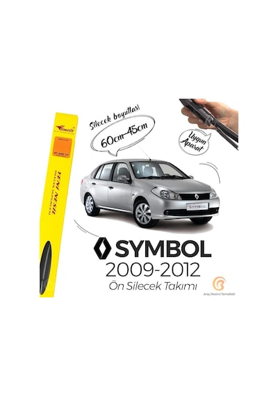 Renault Symbol Thalia Muz Silecek Takımı 2009-2012 İnwells