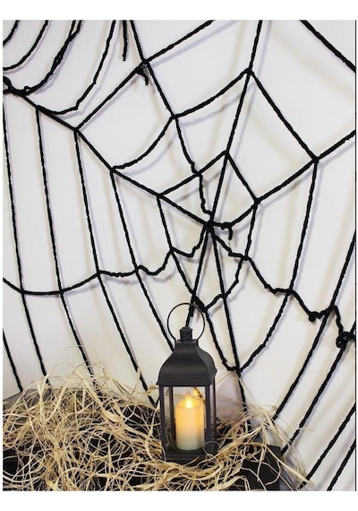 Halloween Hallowen Cadılar Bayramı Örümcek Ağı Siyah 250 250cm Diğer