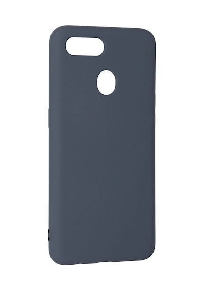 Newface - 217 - Oppo A12 Kılıf Nano İçi Kadife Silikon - Muratech - - Gri
