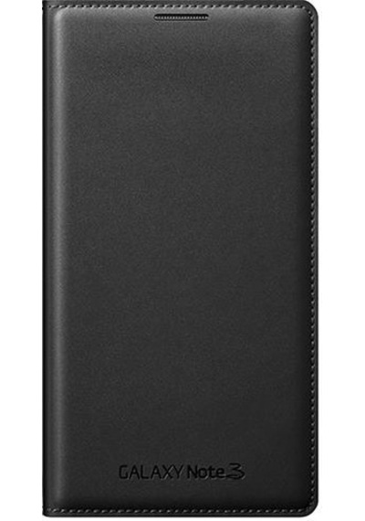 Galaxy Uyumlu Note 3 N9000 İle Uyumlu Flip Wallet Kılıf Siyah Ef-wn900b Siyah