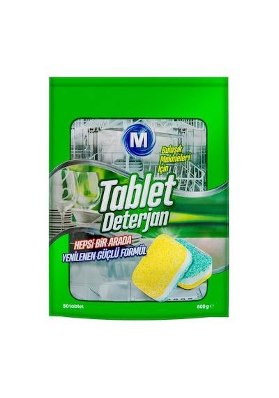 Migros Hepsi 1 Arada Tablet 50'li 800 G - 6 Adet Tarı