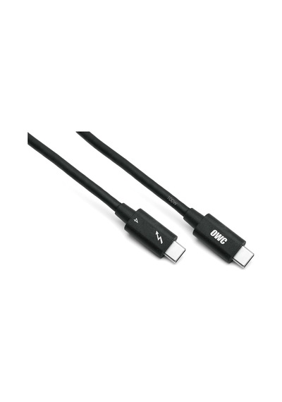 Owc - 2,0 M Thunderbolt 4 / Usb-c Kablosu - Tüm Thunderbolt 3 Ve 4, Usb-c Ve Usb4 Cihazları İçin Tam Fonksiyonel, 40 Gb/s&apos Ye Kadar, 100 Watt, 20 V/5 A, 8k Thunderbolt Veya Usb-c Ekran İle Uyumlu