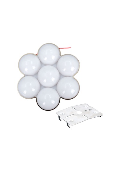 7 Ledli 12v 3w Rgb İç Mekan Tavan Aydınlatma Disko Ledi