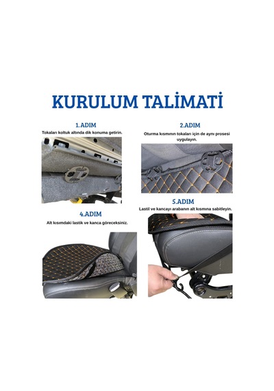 Araba Koltuk Minderi Ön Ve Arka Takım 3 Parça Aracınıza Stil Katın Kumaş 67832714